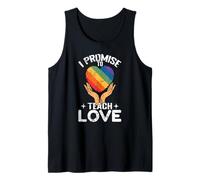 Prometo Enseñar Amor Camiseta sin Mangas