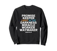 Promise Keeper Luz en la Oscuridad Milagro Trabajador Waymaker Sudadera
