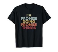 Promise Name Promise Personalized Name First Given Camiseta