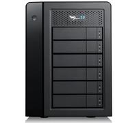 Promise Technology Pegasus32 R6 48TB (6x8TB) Hybrid Thunderbolt 3 o USB32 Almacenamiento RAID de conexión directa, disco duro externo de alto rendimiento (P32R6HD48US)
