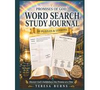 Promises of God Word Search Study Journal: 50 Puzzles and Lessons Inspired by God's Promises for Everyday Life