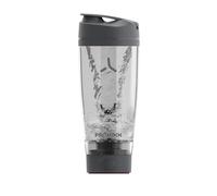 Promixx Pro Agitador Eléctrico - 600ml - Mezclador Vortex Proteico Recargable USB-C con Tecnología X-Blade & Almacenamiento Suplementos - Agitador Sin BPA Fácil Limpieza Fitness y Viaje - Gris Grafito