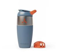 Promixx Pursuit Batidora Acero Inoxidable - 760ml Mezclador Proteínas Metal Ligero con Snap-Fit para Batidos Suaves - Hermético Anti-Olores para Fitness - Azul Medianoche