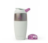 Promixx Pursuit Batidora Acero Inoxidable - 760ml Mezclador Proteínas Metal Ligero con Snap-Fit para Batidos Suaves - Hermético Anti-Olores para Fitness - Verde Alga Marina