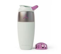 Promixx Pursuit Batidora Acero Inoxidable - 950ml Mezclador Proteínas Metal Ligero con Snap-Fit para Batidos Suaves - Hermético Anti-Olores para Fitness - Verde Alga Marina
