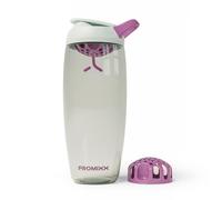 Promixx Pursuit Batidora Proteínas - 950ml Mezclador Silencioso Snap-Fit para Batidos Sin Grumos - Hermético Sin BPA Ecozen con Marcas Medición Fitness - Verde Alga Marina