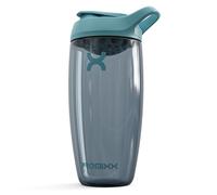 Promixx PURSUIT Botella mezcladora de proteínas nueva edición, batidos de proteínas suaves, sin BPA, 700ml, Azul océano tranquilo