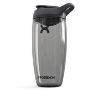 Promixx PURSUIT Botella mezcladora de proteínas nueva edición, batidos de proteínas suaves, sin BPA, 700ml, Gris grafito