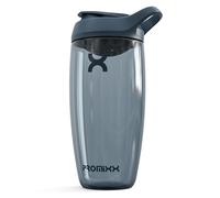 Promixx PURSUIT Botella mezcladora de proteínas nueva edición, batidos de proteínas suaves, sin BPA, 950ml, Azul medianoche