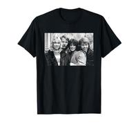 Promo de Llegada del Retrato del Grupo Pop Sueco Abba 1976 Camiseta