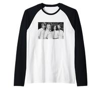 Promo de Llegada del Retrato del Grupo Pop Sueco Abba 1976 Camiseta Manga Raglan