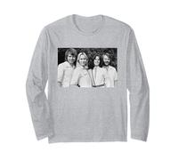 Promo de Llegada del Retrato del Grupo Pop Sueco Abba 1976 Manga Larga