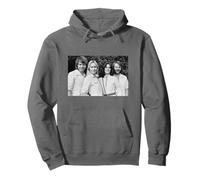Promo de Llegada del Retrato del Grupo Pop Sueco Abba 1976 Sudadera con Capucha
