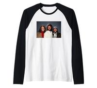 Promo de Ojos Vivos de Bee Gees de los Hermanos Barry Gibb 1981 Camiseta Manga Raglan