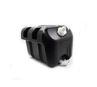 Promo Link Depósito de agua de plástico negro de 18 litros para camiones, coches, remolques, tractores y plataformas