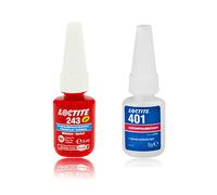 Promo LOCTITE 243 Freno Rejilla Mediano 5ml + 401 Adhesivo Instantáneo 5ml