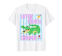 Promoción de Estudiantes de cocodrilo de Cuarto Grado Posterior Camiseta