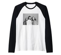 Promoción Living Eyes de Gibb Brothers de Bee Gees 1981 Camiseta Manga Raglan