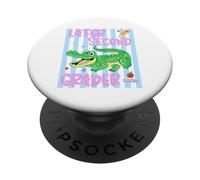 Promoción Posterior de la Escuela de cocodrilo de Segundo Grado PopSockets PopGrip Adhesivo
