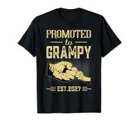 Promocionado a Abuelo para ser 2027 Nuevo Padre convirtiéndose en papá Camiseta