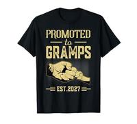 Promocionado a Abuelo para ser 2027 Nuevo Padre convirtiéndose en papá Camiseta