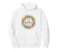 Promocionado a Anuncio de Corona Floral para Abuelos Sudadera con Capucha