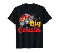 Promocionado a Big Cousin Monster Truck Baby Anuncio Camiseta