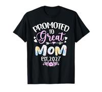 Promocionado a Gran mamá 2027 Pronto para ser mamá Camiseta
