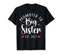 Promocionado a Hermana Mayor convirtiéndose en Hermana Mayor 2027 Adultos Niños Camiseta