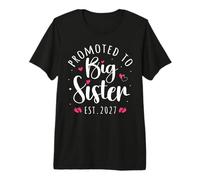 Promocionado a Hermana Mayor convirtiéndose en Hermana Mayor 2027 Adultos Niños Camiseta Premium
