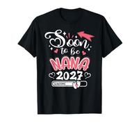 Promocionado a mamá EST. 2027 Pronto será Nana Camiseta