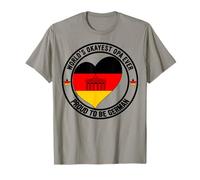 Promocionado a Opa Cool German Granddad World's Okayest Grandpa Camiseta