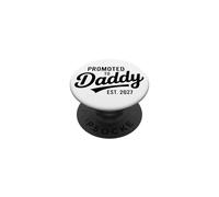 Promocionado a papá 2027 Nuevo papá Primera Vez Padre PopSockets PopGrip Adhesivo
