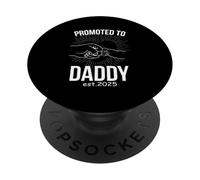 Promocionado a papá EST 2026 Fist Bump Dad 2026 Papi Primera Vez PopSockets PopGrip Adhesivo