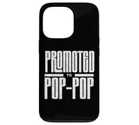 Promocionado a Pop Pop New Dad Anuncio para Baby Reveal Carcasa para iPhone 13 Pro