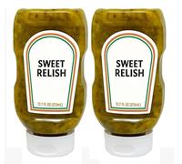 Promoo - Salsa de Pepinillo Agridulce Sweet Relish Botella de 375ml x 2uds