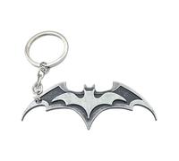 Promotech Llavero de metal con logotipo de bate icónico de superhéroe, para niños y adultos