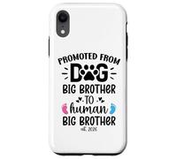 Promoted from Dog Big Brother Human Brother EST 2026 Big Bro Carcasa para iPhone XR