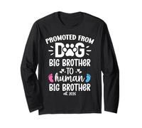 Promoted from Dog Big Brother to Human Brother EST. 2026 Bro Manga Larga