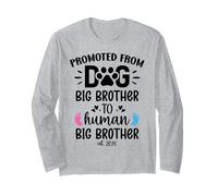 Promoted from Dog Big Brother to Human Brother EST 2026 Bro Manga Larga