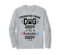 Promoted from Dog Daddy to Human Daddy EST 2026 Human Dad Manga Larga