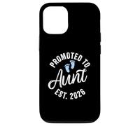 Promoted To Aunt 2026 Carcasa para iPhone 12/12 Pro