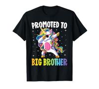Promoted to Big Brother Boys Dabbing Unicorn Older Brother Camiseta