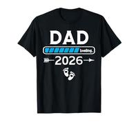 Promoted to Dad 2026 Loading Baby Shower Baby Announcement Camiseta