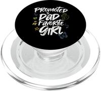 Promoted to Dad by My Favorite Girl - Papá Design PopSockets PopGrip para MagSafe