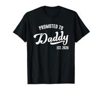 Promoted to Daddy EST. 2026 Father's Day Baby Announcement Camiseta