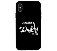 Promoted to Daddy EST. 2026 Father's Day Baby Announcement Carcasa para iPhone X/XS