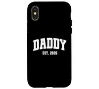 Promoted to Daddy EST. 2026 Father's Day Baby Announcement Carcasa para iPhone X/XS