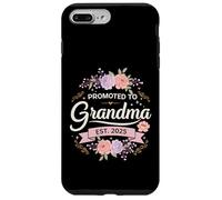 Promoted to Grandma Est 2025 Floral New Grandma Cute Design Carcasa para iPhone 7 Plus/8 Plus