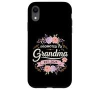 Promoted to Grandma Est 2025 Floral New Grandma Cute Design Carcasa para iPhone XR